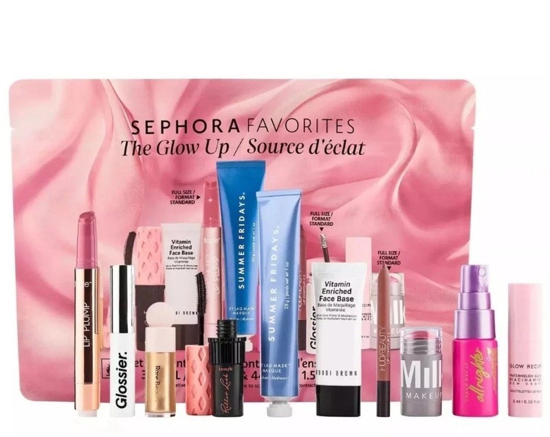 Sephora Favorite’s: The Glow Up Kit. 10 Piece-Set. Limited Edition. Value 174$