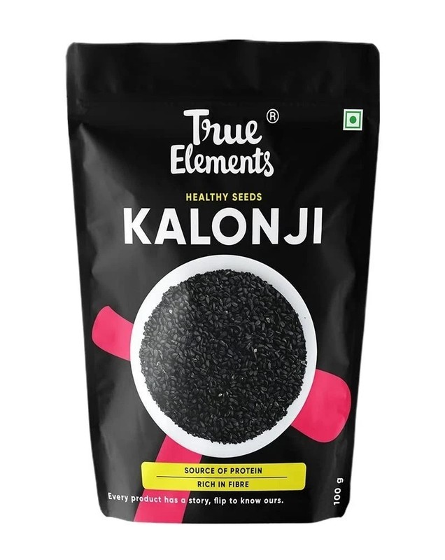 True Elements Kalonji Seeds 100g for Hair Growth 100% Natural Kala Jeera