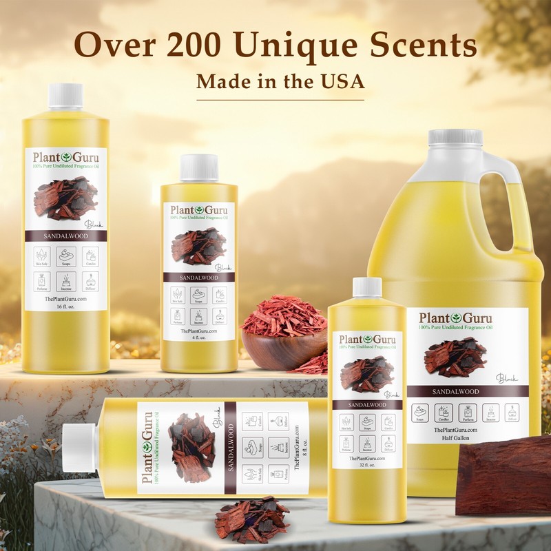 Black Sandalwood Fragrance Oil For Candle, Soap Making, Diffuser and Burners gallery