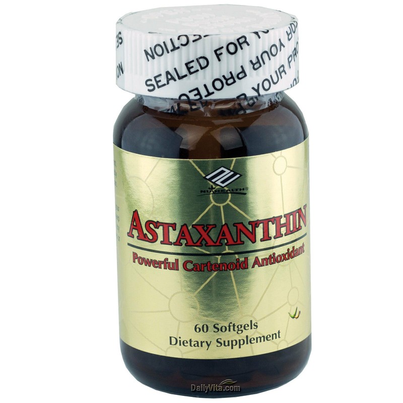 2x Astaxanthin 10 mg 60 Softgels Powerful Cartenoid Antioxidant 4 Months Supply gallery