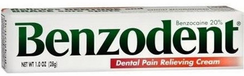 Benzodent Dental Pain Cream 1oz FRESH PHARMACY SUPPLY! ^