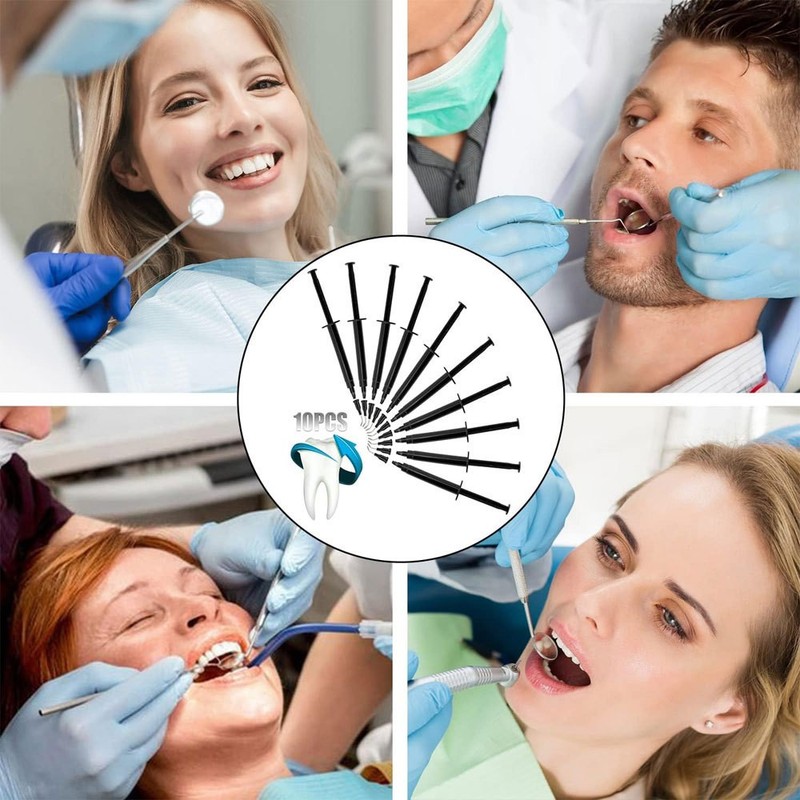 20Pcs Dental Gingival Gel Dam Barrier Gum Protector Syringe Teeth Whitening Gel gallery