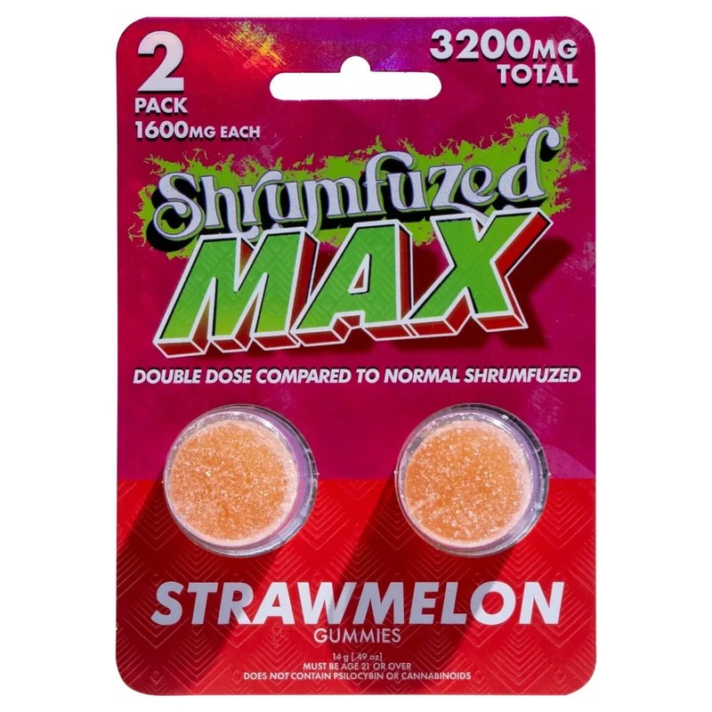 Lion's Mane Nootropic Gummies Double Strength 3200mg | Strawberry Watermelon | 2