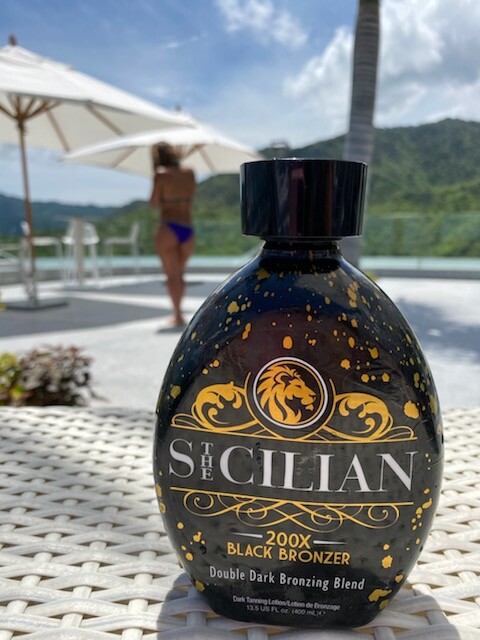 2024 The Sicilian 200x Double Dark Black Bronzer Tanning Lotion Indoor / Outdoor gallery