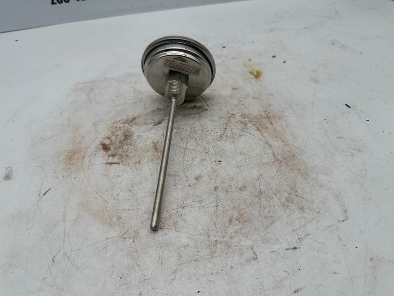 PIC Gauges B3B6-II 3“Dial 6“Stem Thermometer, 1/2” NPT. 0-250 Degrees F