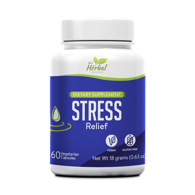 Stress Relief Supplement – Mental Clarity and Focus – Relief from Stress and Ten