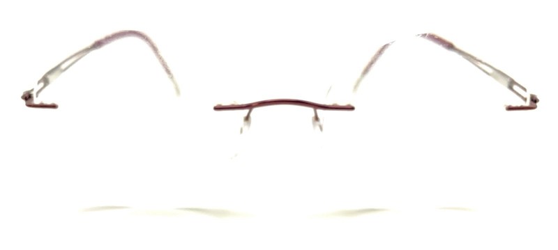 Silhouette 5521 70 4040 Titanium Red Rimless Eyeglasses Frames 19 140 Austria gallery